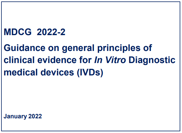 Ivd News Progressive Roll Out And Mdcg On Clinical Evidence